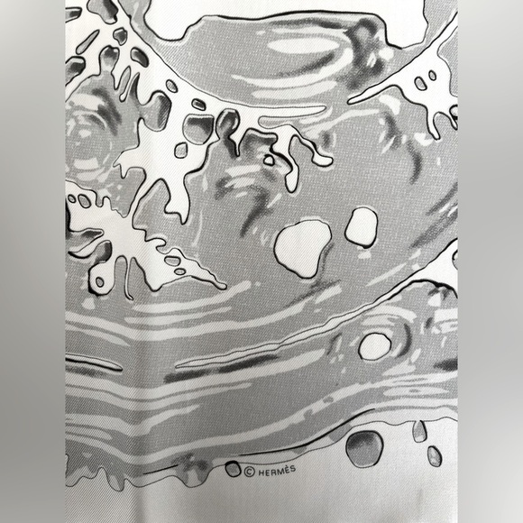 🧣 Hermes Peinture Fraiche Scarf 45 - Brand New - Picture 3 of 8